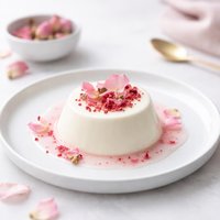 Vanilla Rose Panna Cotta