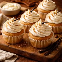 Vanilla Sour Cream Cupcakes