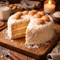 Vanilla Wafer Coconut Cake