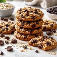 Vanishing Oatmeal Raisin Chocolate Chip Cookies