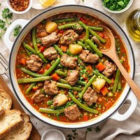 Veal and Green Bean Stew