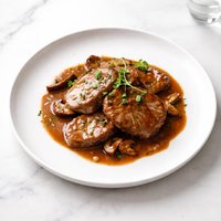 Veal in Wine Sauce