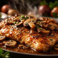 Veal or Chicken Scaloppine Marsala