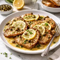 Veal Scallops with Lemon and Capers