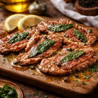 Veal Scaloppine Saltimbocca