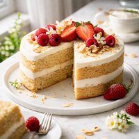 Vegan Vanilla Cake