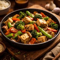 Vegetable and Tofu Stir Fry