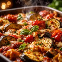 Vegetable and Tomato Casserole