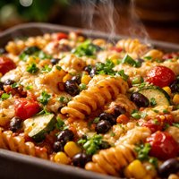 Vegetable Bean Noodle Casserole