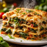Vegetable Bechamel Lasagne