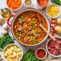 Vegetable Beef Soup Basic Recipe