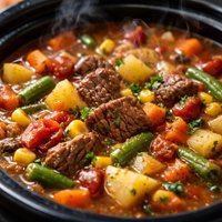 Vegetable Beef Soup Crockpot