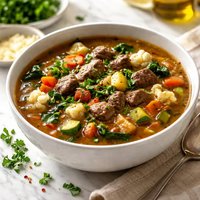 Vegetable Beef Soup Low Carb Low Fat