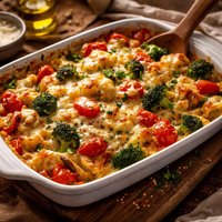 Vegetable Cheese Bake