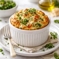 Vegetable Cheese Souffle