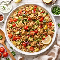 Vegetable Chicken Couscous