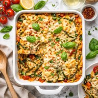 Vegetable Chicken Lasagna