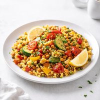 Vegetable Couscous Paella