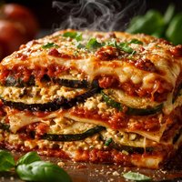 Vegetable Eggplant Gluten Free Lasagna