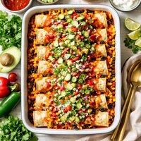 Vegetable Enchiladas Oamc