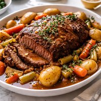 Vegetable Gravy Pot Roast