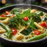 Vegetable Green Curry