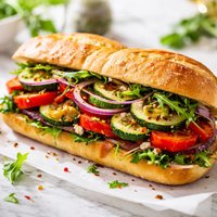 Vegetable Hoagie