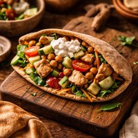 Vegetable Pita Sandwich