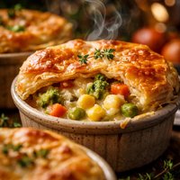 Vegetable Pot Pie Pies