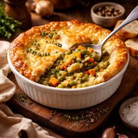 Vegetable Pot Pie Vegan