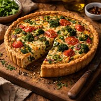 Vegetable Quiche
