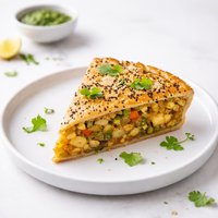 Vegetable Samosa Pie