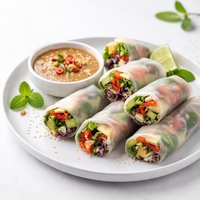 Vegetable Spring Rolls Dipping Sauce
