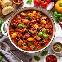 Vegetable Stew Based on Ratatouille