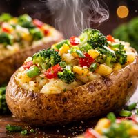Vegetable Stuffed Potatoes