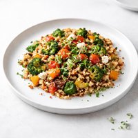 Vegetable Two Grain Casserole