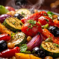 Vegetables Meditterranean Style