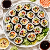 Vegetarian Sushi Rolls