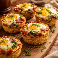 Veggie Bacon Egg Cups
