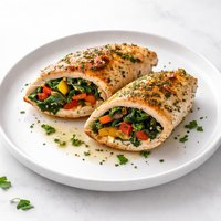 Veggie Blend Stuffed Breasts