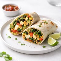 Veggie Breakfast Burritos