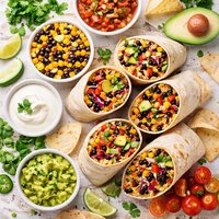 Veggie Burritos
