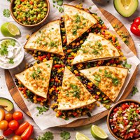 Veggie Filled Quesadilla