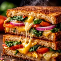 Veggie Grilled Cheese Sandwich