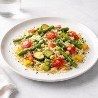 Veggie Orzo Primavera