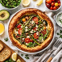 Veggie Oven Puffed Pancake Wow Brunch