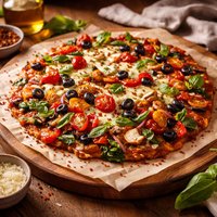 Veggie Pizza No Crust