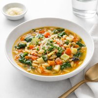 Veggie Soup with Orzo