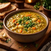 Veggie Split Pea Soup