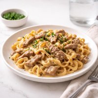Velveeta Cheesy Beef Stroganoff
